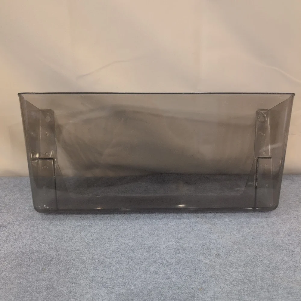 Deflect-o Stackable Wall Pocket‎ 74302 Smoke Clear Plastic Organizer Holder